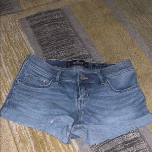 Hollister jean shorts